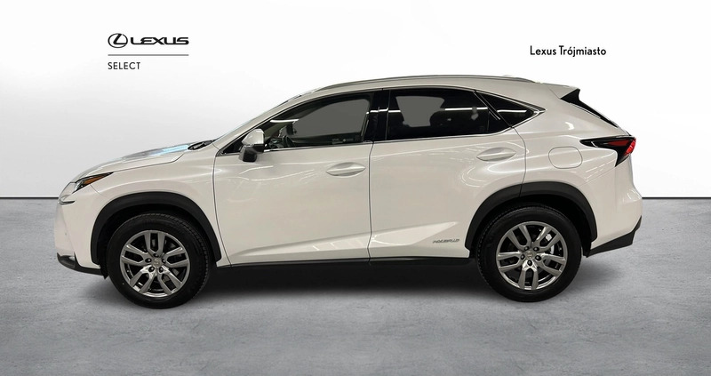 Lexus NX cena 105000 przebieg: 124238, rok produkcji 2015 z Nowy Staw małe 191